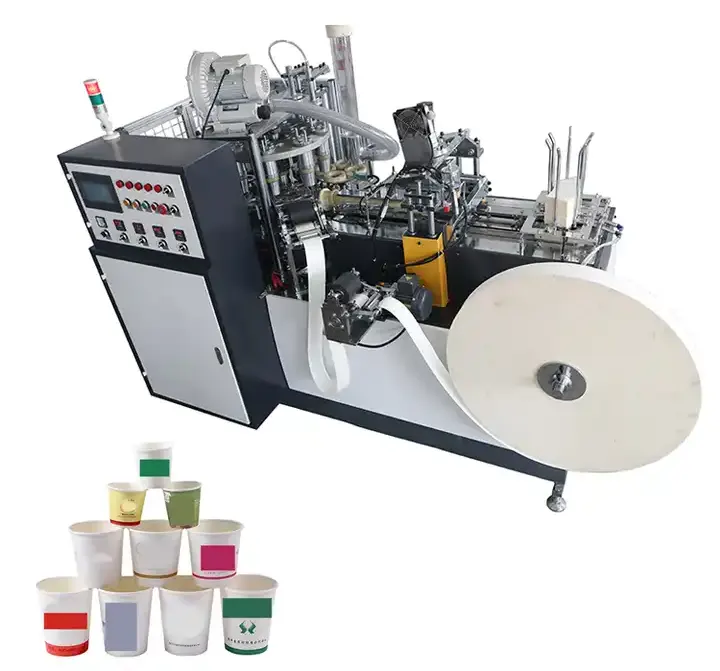 Технические характеристики машины для производства бумажных стаканчиков