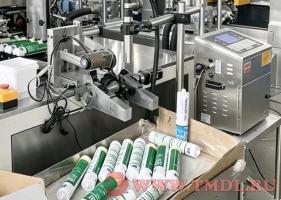 Линия розлива и закрытия картриджа для силиконового герметика AG7