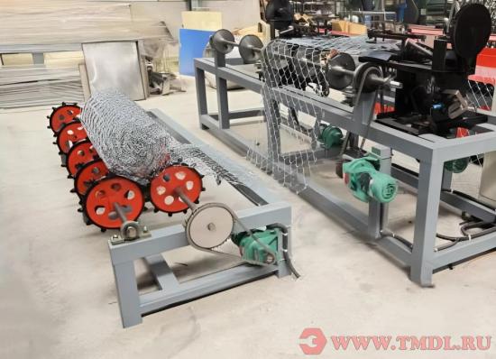 Станок для плетения сетки рабицы SM4