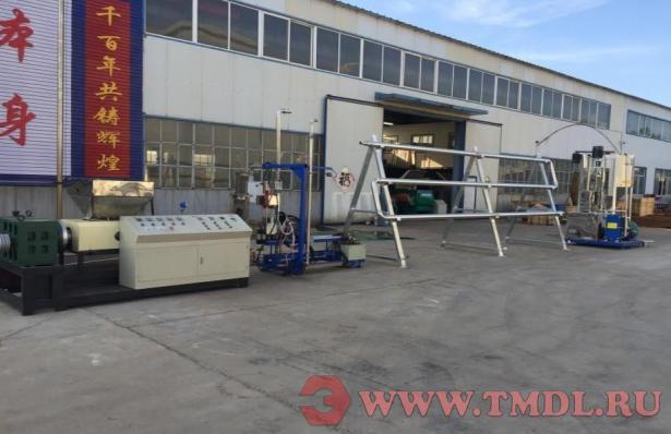 500-литровая линия гранулирования клея