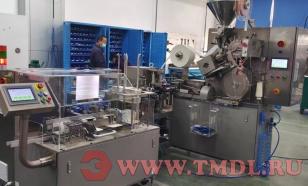 Линия упаковки чая в пакетики и коробки (модель LS-221)