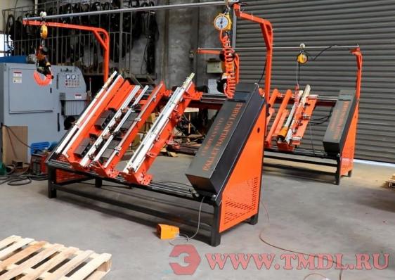 Ручной стол для сборки поддонов (модель TB-24)