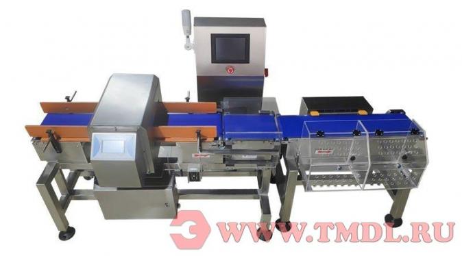 Комбинированный металлодетектор и весоконтрольный дозатор (модель CMW-200)