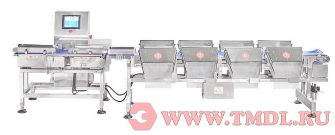 Динамический весовой сортировщик на 8 категорий (модель LW08)