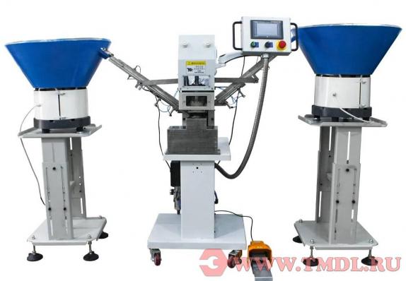 Автоматический станок для пробивки и обжима люверсов для штор