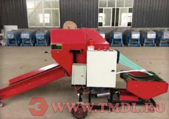 Машина для производства и упаковки круглых тюков сена (модель KWA-055)