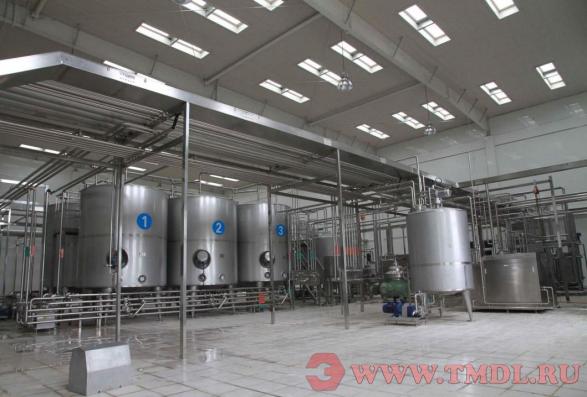 Линия для производства сыра Моцарелла (200 литров молока/час)