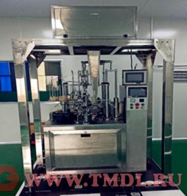 Автоматический станок для дозирования и упаковки чая в одноразовые стаканы