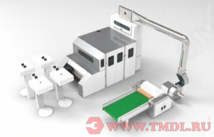 Линия производства медицинской хлопковой ленты (хлопковый фитиль)