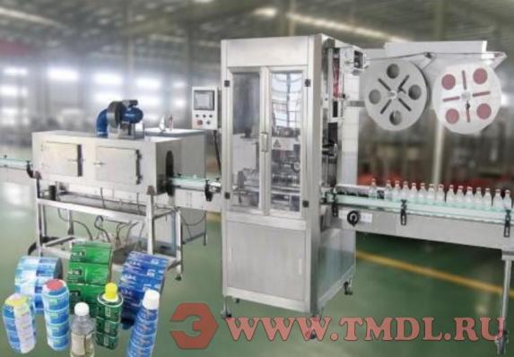 Автоматическая машина для нанесения термоусадочных этикеток (модель SP-150)