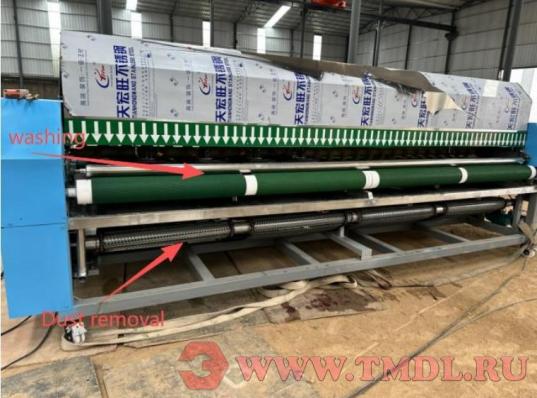 Линия мойки ковров