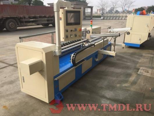 Станок для производства липких роликов для чистки одежды